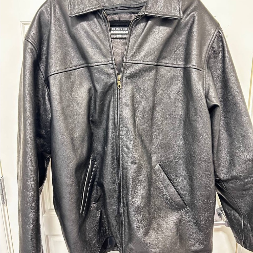 Sonic Canada Leather Jacket size XXL